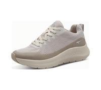 Tamaris Sneaker Low für Damen, beige, Größe 39 EU