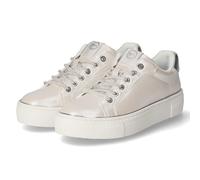 Tamaris Damen-Schnürer WHITE PEARL Weiß Gr. 37