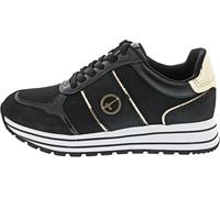 Tamaris Damen Low Top Sneaker 1-23727-42 048 Frauen Vegan M2372742 Schwarz, Schuhgröße:41 EU