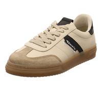 Tamaris Sneaker Low Top Damen 1-23788-42 402 Frauen Schuhe Leder M2378842 beige, Schuhgröße:40 EU
