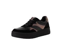 Tamaris Sneaker Materialmix Leder/Synthetik | 1-23717-45 - Schnürung, COMFORT-Lining, herausnehmbares Fußbett, flache Sohle