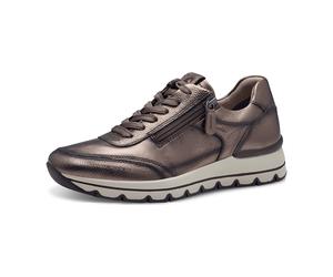 Tamaris Sneaker metallic für Damen, silber, Größe 41 EU