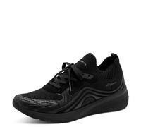 Tamaris Damen Sneaker Low, schwarz, 37 EU