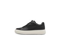 Tamaris Sneaker 1-23736-42 003 Damen Schnürer Leder Schwarz Größe 42