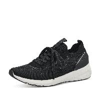 Tamaris Da.-Schnürer für Damen, schwarz, Größe 37 EU