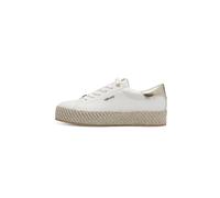 Tamaris Damen Sneaker Low, weiß, 38 EU