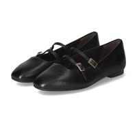 Tamaris Spangenballerinas - Gr. 37 - Schwarz - Glattleder