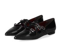 Tamaris Spangenballerinas - Gr. 37 - Schwarz - Synthetik