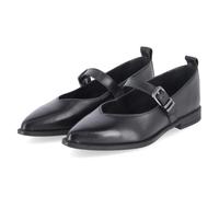 Tamaris Spangenballerinas - Gr. 38 - Schwarz - Glattleder