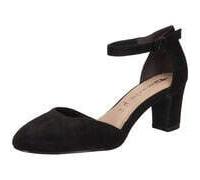 TAMARIS Damen-Spangenpumps Schwarz schwarz37