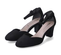 Tamaris Spangenpumps - Gr. 41 - Schwarz - Textil