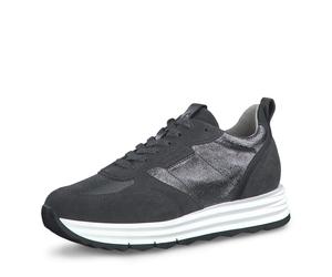 Tamaris Sportliche Schnürschuhe - 1-1-23721-29 für Damen, silber, Größe 38 EU