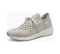 Tamaris Sportliche Schnürschuhe für Damen, beige, Größe 42 EU