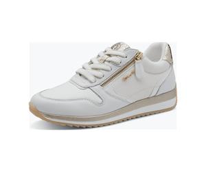 Tamaris Sportliche Schnürschuhe für Damen, weiß, Größe 42 EU