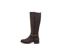 Tamaris Stiefel Leder/Textil Dunkelbraun - 37
