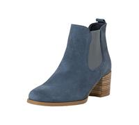 Tamaris Stiefel Damen Blockabsatz blau,EU 37
