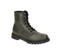 Tamaris Stiefel Lace Up Boots grün olive Leder 1-25269-41 - Größe 40