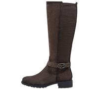 Tamaris Stiefel Leder/Textil Dunkelbraun - 37