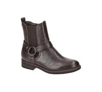 Tamaris Stiefelette Biker Boots braun Vegan 1-25352-41 - Größe 38