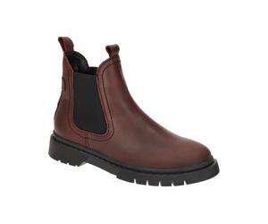 Tamaris Stiefelette Chelsea Boots rot Nubuck 1-25829-43 - Größe 37