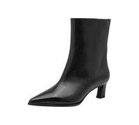 Tamaris Damenschuhe Klassische Stiefeletten BLACK LEATHER BLACK LEATHER - Gr. - 37