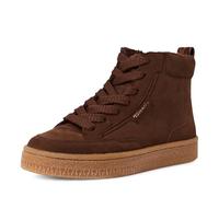 Tamaris Stiefelette Leder | 1-25203-45 - Reißverschluss & Schnürung, COMFORT-Lining, herausnehmbares Fußbett, flache Sohle