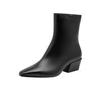 Tamaris Stiefelette Leder | 1-25356-47 - Reißverschluss, TOUCH-IT Fußbett, Trapezabsatz 5,5 cm, ANTIslide & ANTIshokk Funktion