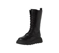 Tamaris Schnürstiefeletten – schwarz, Leder – Größe 39