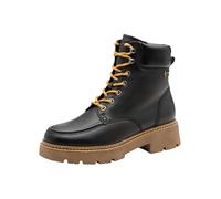 Damen-Stiefel BLACK LEATHER - Gr. - 40