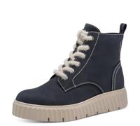 Tamaris Stiefelette Synthetik | 1-25251-45 - Reißverschluss & Schnürung, herausnehmbares Fußbett & TOUCH-IT Fußbett, flache Sohle