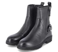 Tamaris Stiefeletten - Gr. 39 - Schwarz - Glattleder