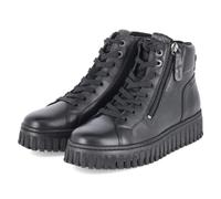 Tamaris Stiefeletten - Gr. 39 - Schwarz - Glattleder