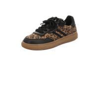 Plateausneaker TAMARIS, Damen, Gr. 40, leo kombiniert, Lederimitat, Veloursleder, animal-print, Schuhe Plateausneaker (77635004-40) leo kombiniert