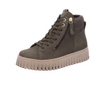 Tamaris Damen Stiefelette M2520643 Leder Wechselfußbett Olive Größe 36