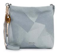 Umhängetasche TAMARIS "Umhängetasche TAS Karen", Damen, Gr. B/H/T: 26cm x 26cm x 5cm 0, blau (lightblau 530), Polyurethan, Taschen Umhängetasche (84671005-0) lightblau 530