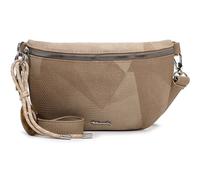 Umhängetasche TAMARIS "Umhängetasche TAS Karen", Damen, Gr. B/H/T: 25cm x 17cm x 5cm 0, beige (sand 420), Polyurethan, Taschen Umhängetasche (99644529-0) sand 420