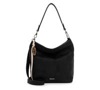 Beuteltasche TAMARIS "Beutel TAS Karen", Damen, Gr. B/H/T: 31cm x 29cm x 13cm 0, schwarz (schwarz 100), Polyurethan, Taschen Beuteltasche (88204118-0) schwarz 100