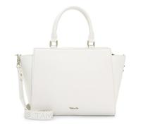 Shopper TAMARIS "Shopper TAS Kiri", Damen, Gr. B/H/T: 42cm x 27cm x 12,5cm 0, weiß (weiß 300), Polyurethan, Taschen Shopper (88783104-0) weiß 300