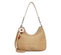 Beuteltasche TAMARIS "Beutel TAS Konstantina", Damen, Gr. B/H/T: 30cm x 25,5cm x 10cm 0, beige (sand 420), Polypropylen, Taschen Beuteltasche (55140669-0) sand 420