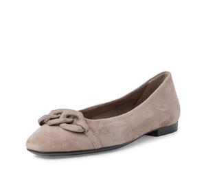 Tamaris taupe suede (mittelbeige) für Damen, braun, Größe 38 EU