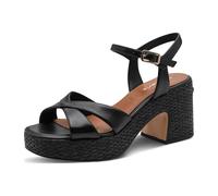 Tamaris Damenschuhe Klassisch BLACK LEATHER BLACK LEATHER - Gr. - 38