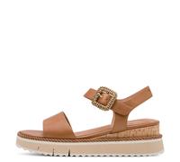 Tamaris - Trendige Plateausandalen braun - Gr. - 41