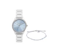 Tamaris Uhr- & Armband-Set Damen silber, ONE SIZE