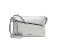 Umhängetasche TAMARIS "Umhängetasche TAS Alessia", Damen, Gr. B/H/T: 23cm x 15cm x 2cm 0, silber (shinysilber 842), Polyurethan, Taschen Umhängetasche (72615357-0) shinysilber 842