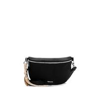 Umhängetasche TAMARIS "Umhängetasche TAS Karen", Damen, Gr. B/H/T: 25cm x 17cm x 5cm 0, schwarz (schwarz 100), Polyurethan, Taschen Umhängetasche (35274550-0) schwarz 100