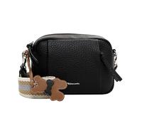 Tamaris Umhängetasche TAS Katrina S mit Reißverschluss Damen Polyurethan Schwarz 22×16×6 cm