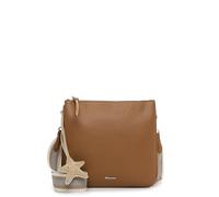 Umhängetasche TAMARIS "Umhängetasche TAS Kea", Damen, Gr. B/H/T: 28cm x 26cm x 4cm 0, gelb (sahara 920), Polyurethan, Taschen Umhängetasche (59175906-0) sahara 920