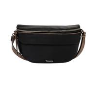 Umhängetasche TAMARIS "Umhängetasche TAS Margitta", Damen, Gr. B/H/T: 28cm x 17cm x 9cm 0, schwarz (schwarz 100), Polyester, Taschen Umhängetasche (52581159-0) schwarz 100