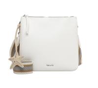 Umhängetasche TAMARIS "Umhängetasche TAS Kea", Damen, Gr. B/H/T: 28cm x 26cm x 4cm 0, weiß (weiß 300), Polyurethan, Taschen Umhängetasche (44849238-0) weiß 300