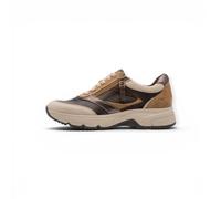 Tamaris Wide Fit Sneaker (Materialmix, mit seitlichen Reissverschluss) 8-83705-45 camelbraun Damen, Größe Euro (US) 39